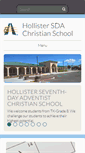 Mobile Screenshot of hollistersdaschool.org