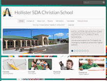 Tablet Screenshot of hollistersdaschool.org